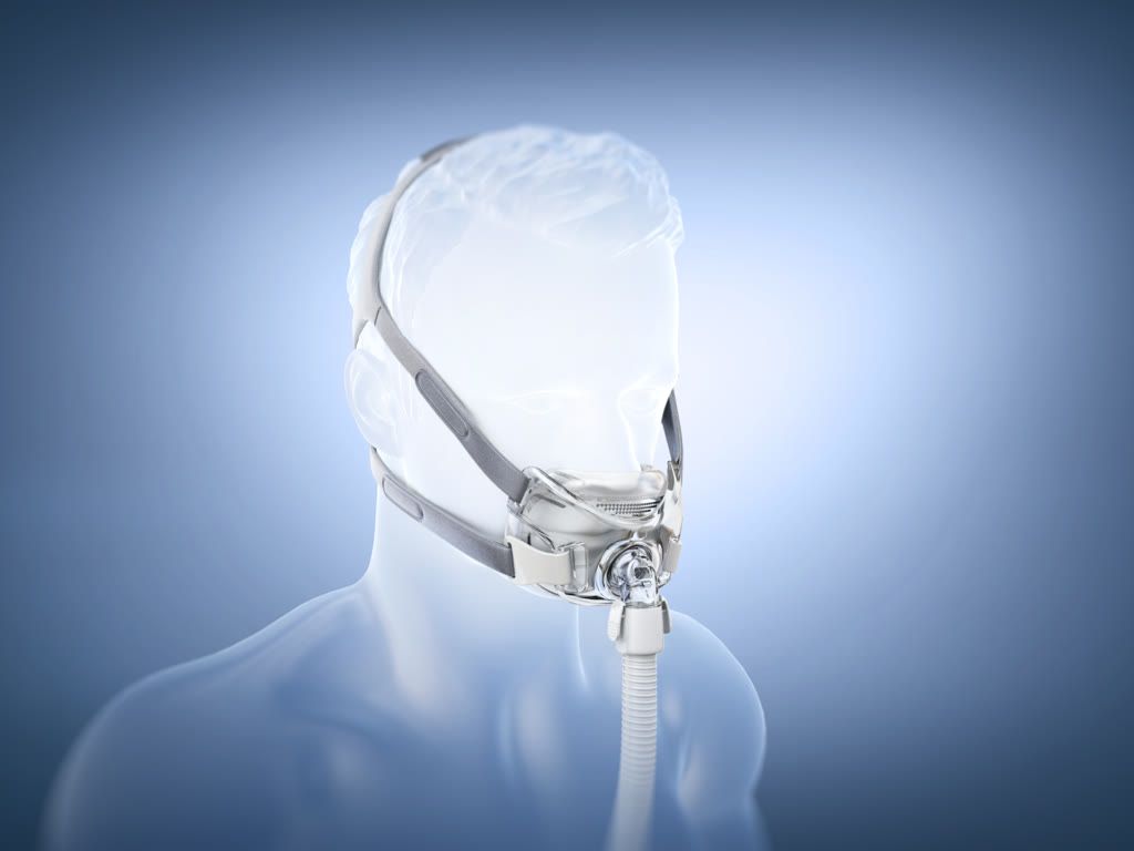 CPAP Masks for Minimal Facial Contact